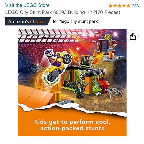 NWT Lego City Stunt Park 60293 - Picture 3 of 6